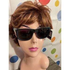 NWT Foster Grant Maxblock Sunglasses Blue Black Unisex